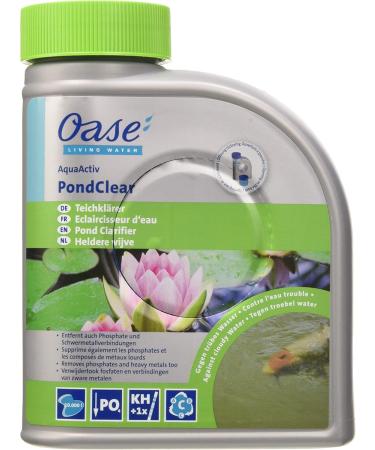 Oase 43140 Aquaactiv PondClear - 500 ml Pond Declarer for Instant Algae Control & Water Clarity - International Shipping Available - Buy Online on SooperMarket.com