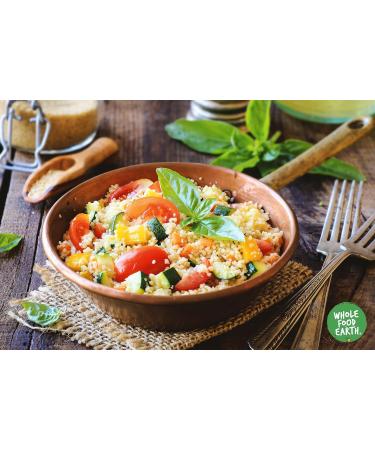 Wholefood Earth Organic Spelt Couscous 3kg | Raw, GMO-Free, Vegan | High Fibre | Certified Organic - Buy Online on SooperMarket.com