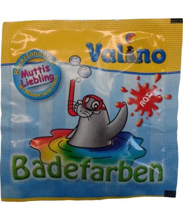 Valino bath colours red pack of 50 (50 x 1 piece)