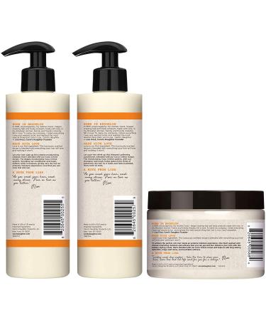 Carol's Daughter Coco Creme Curly Hair Gift Set with Sulfate-Free Shampoo, Conditioner, and Hair Butter - Coconut Oil and Mango Butter for Very Dry Curls - Buy Online on SooperMarket.com