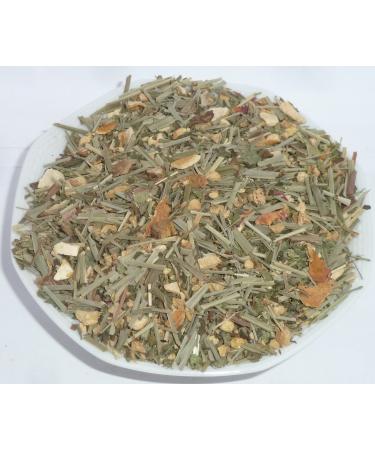 100g Ginger Lemon Fresh Loose Leaf herbal tea naturally pure without additives in a resealable bag