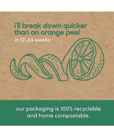 Compostic Home Compostable Cling Wrap - Eco Friendly Reusable Food Wrap, 150 SQ.FT (2 Pack) - Buy Online on SooperMarket.com