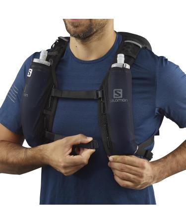 Salomon Agile 6 Drinking Vest OSFA Schwarz - Lightweight Hydration Pack for Running & Hiking | International Shipping - Buy Online on SooperMarket.com