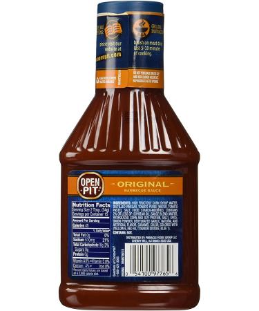 Open Pit Original BBQ Sauce 18-Ounce - Pack of 3 | BBQ Sauce Combo for Grilling Delight - Buy Online on SooperMarket.com