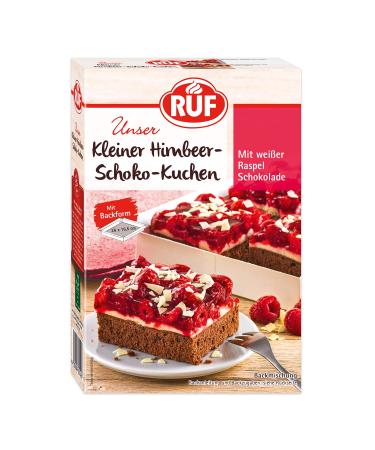 Call small raspberry chocolate cake mini cake with a fine pudding cream raspberries and white chocolate sockets including baking pan 1x252g raspberry chocolate cake 252 g (1 Pack)