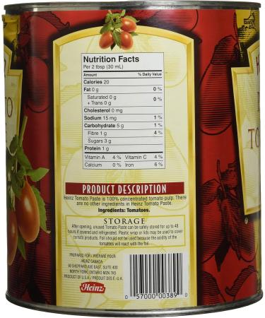 Heinz Tomato Paste 2.84L - Buy Online on SooperMarket.com