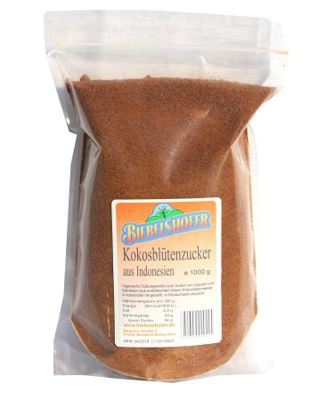 Coconut blossom sugar premium quality no additives 100% nonGMO vegan 1 kg