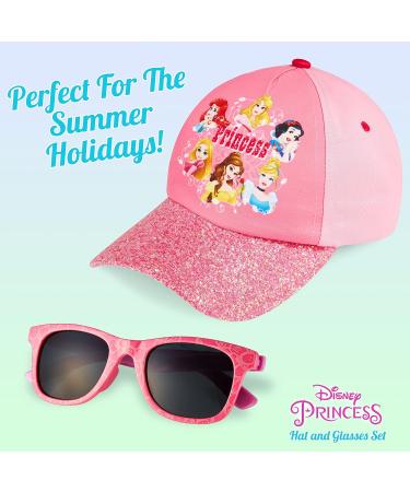 Shop Disney Baseball Cap Sunglasses & Sun Hat Set for Girls - Princess Style Perfect for Ages 3+ - Buy Online on SooperMarket.com