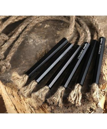 CrocSee Survival Wick Hemp Cord Tinder Kit with Waterproof Aluminum Bellows Tube Sleeve - Fire Starting Essentials - Buy Online on SooperMarket.com
