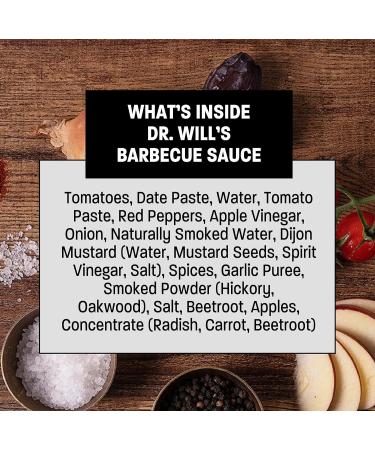 Dr Will's Sriracha Hot Sauce Natural Ketchup and BBQ Sauce Selection Pack | Gluten Free & Dairy Free - 500 g (Pack of 3) Variety Sauces 500 g (Pack of 3) - Buy Online on SooperMarket.com