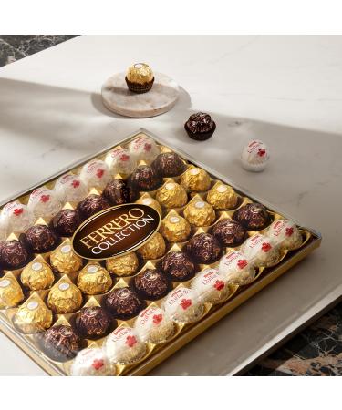 FERRERO COLLECTION Fine Assorted Chocolate and Coconut Confections 24 Count Individually Wrapped Candies 259 Grams 24 pieces - Buy Online on SooperMarket.com