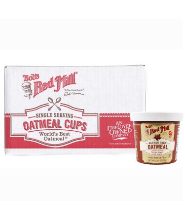 Bob's Red Mill Gluten-Free Oatmeal Cup & Maple, Brown Sugar, 2.15 Ounce 2.15 Ounce (Pack of 1)