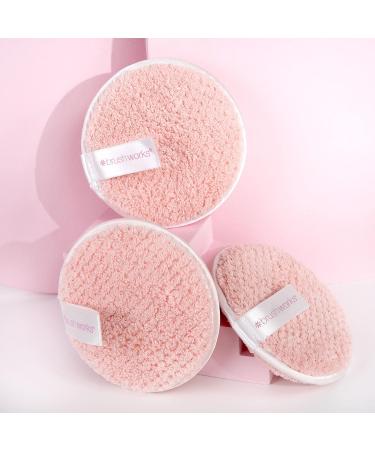 Brushworks HD Reusable Makeup Remover Pad 3-Pack - Eco-Friendly 70g | International Shipping Available - Buy Online on SooperMarket.com