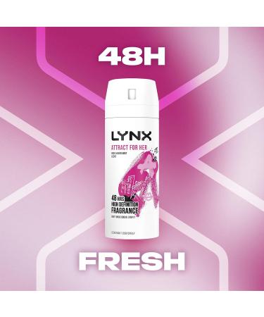 Unbranded LYNX Attract for Her Trio & Speaker Gift Set 2 bodysprays & bodywash perfect for her daily routine 3 piece - Buy Online on SooperMarket.com
