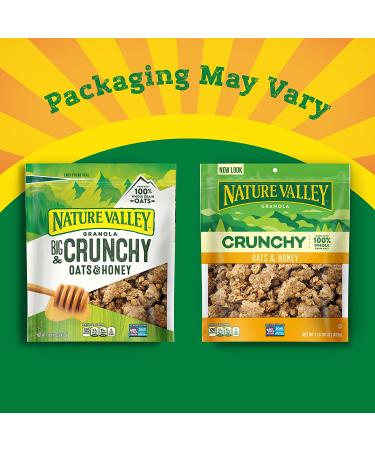 Nature Valley Oats & Honey Granola Cereal - 16 oz | Crunchy Breakfast Option - Buy Online on SooperMarket.com