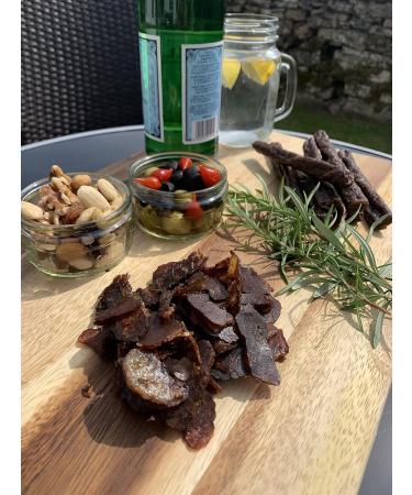 The Biltong Man | Tasty Traditional Fatty Beef Biltong | (500 Grams) 500 Grams - Buy Online on SooperMarket.com