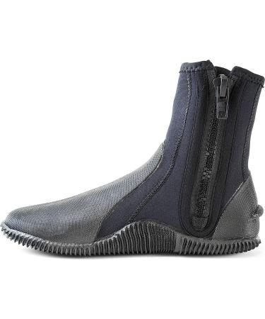 Cressi Neoprene Anti-Slip Sole Boots for Water Sports - Italy Design - US Man 10 | US Lady 11 - Black - Buy Online on SooperMarket.com