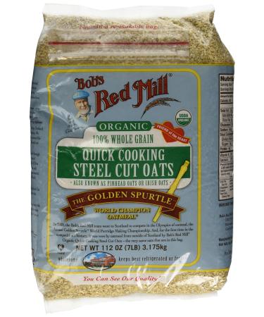 Bob's Red Mill Quick Cooking 100% Whole Grain Oats, 112 Ounce 7 Pound (Pack of 1)