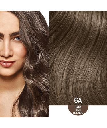 Naturtint Permanent Hair Color 6A Dark Ash Blonde - Ammonia-Free, Vegan, Cruelty-Free | Up to 100% Gray Coverage | Long-Lasting Results - Buy Online on SooperMarket.com