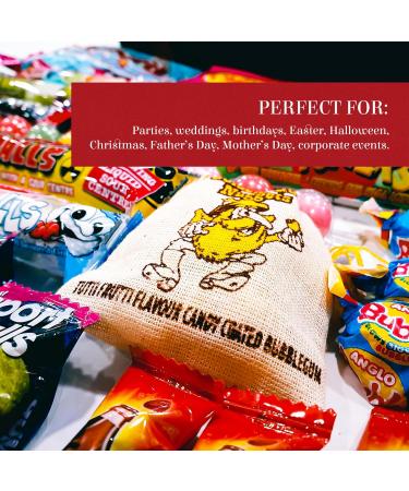 The Little Sweet Shop Minimalist Gold Label Bubble Gum Sweets Hamper: Premium Gift Box Packed Full of Retro Bubblegum Candy for Birthdays Christmas Get Well Soon for Him for Her Boys & Girls - Buy Online on SooperMarket.com