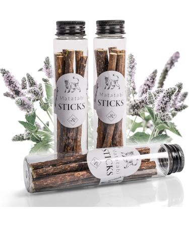 Buy Ne & No Gift Set with Natural Matatabi Sticks | 24 Dental Care Cat Sticks | Perfect Treats for Cats | International Shipping - Buy Online on SooperMarket.com