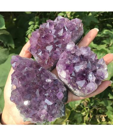 Specimen Healed Natural Raw Amethyst Quartz Purple Crystal Cluster Stones Specimen As a Gift FZUGEDRLI (Size : 260-300g) - Buy Online on SooperMarket.com