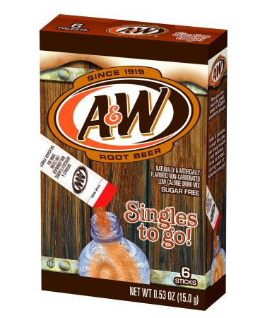 A&W Root Beer Singles to Go Drink Mix 15 g