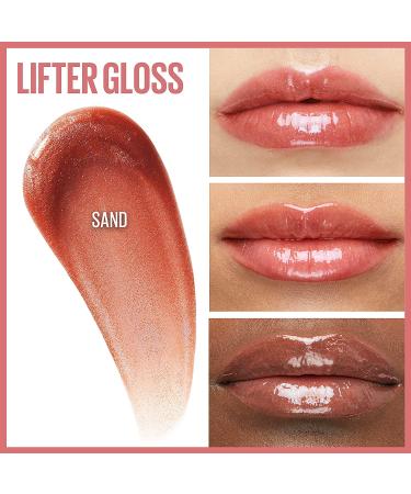 Maybelline Lifter Gloss Hydrating Lip Gloss with Hyaluronic Acid - Sand Rose Neutral - 0.18 Fl Oz - Buy Online on SooperMarket.com