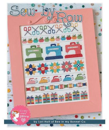 Lori Holt of Bee in my Bonnet Sew by Row Cross Stitch Pattern