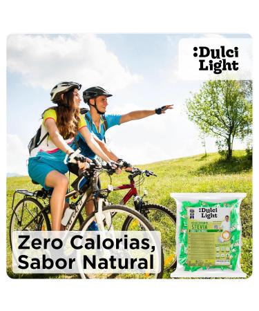 Dulci Light Stevia Sweetener - 100 Calorie-Free Bags | Natural Sugar Substitute for Drinks & Food - Shop Internationally! - Buy Online on SooperMarket.com