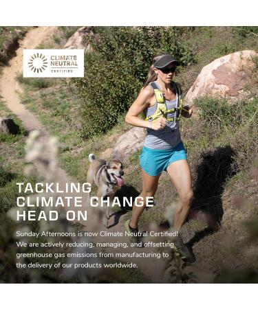Sunday Afternoons Aero Visor - Black/Gray Slate | Ultimate Sun Protection for Outdoor Adventures - Buy Online on SooperMarket.com