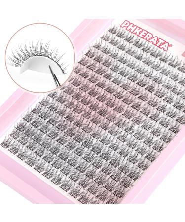 Wispy Cluster Lashes 180Pcs 9-12MM | Natural Individual C Curl Eyelash Clusters | Super Thin Band Wispy Lash Extensions - Buy Online on SooperMarket.com