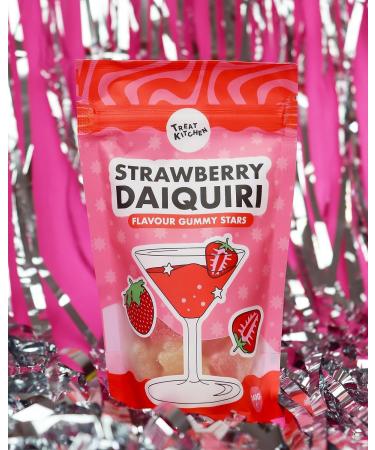 Strawberry Daiquiri Cocktail Flavour Jelly Sweets - Gourmet Treat Kitchen 140g Pouch - Buy Online on SooperMarket.com
