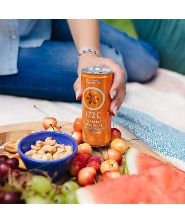 IZZE Sparkling Juice Clementine 8.4 Fl Oz (12 Pack) - Buy Online on SooperMarket.com