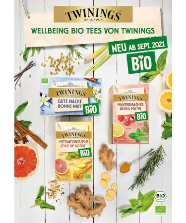 Twining Organic Torture Herbal Tea - Invigorating Hibiscus Lemongrass & Rosemary Blend - 20 Tea Bags (34g) | Shop Internationally - Buy Online on SooperMarket.com