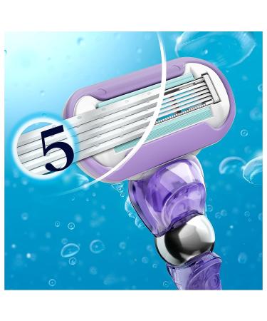 Gillette Venus Extra Smooth Swirl Women's Razor Set - 1 Handle + 1 Refill - Buy Online on SooperMarket.com
