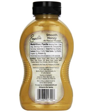 Emeril's Smooth Honey Mustard 12 oz - Shop the Best Mustard Online! - Buy Online on SooperMarket.com
