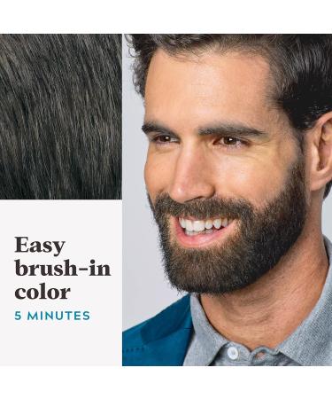 Just For Men Mustache & Beard Dye - Deep Dark Brown M-46 (Pack of 3) with Biotin, Aloe, and Coconut Oil for Healthy Facial Hair - Buy Online on SooperMarket.com