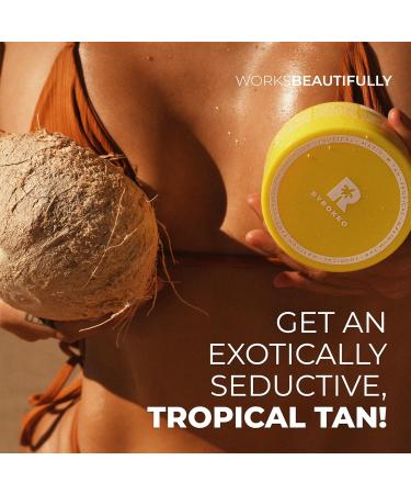 BYROKKO Shine Brown Tropical Sunbed Tanning Accelerator 190g - Natural Tan Boost for Sunbeds & Outdoor Sun with Super Active Formula - Buy Online on SooperMarket.com