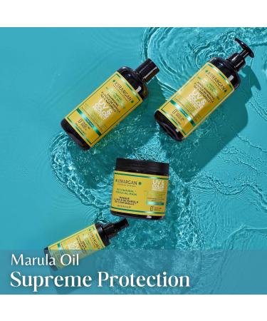 KERARGAN UV & Color Protective Serum with Marula Oil - Anti-Frizz & Moisturizing for Dry Colored Hair - Sulfate-Free & GMO-Free - 3.38 Fl oz - Buy Online on SooperMarket.com