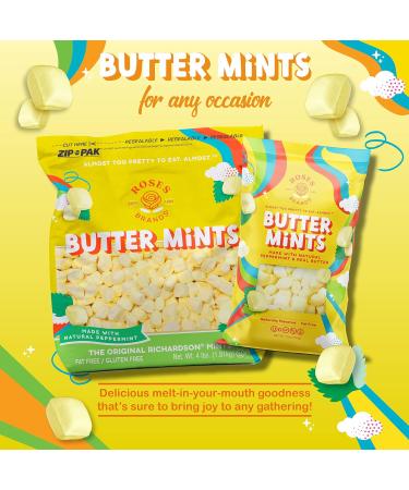 Roses Brands Butter Mints Peppermint Candy 4 lbs - Premium Sweet Treats - Buy Online on SooperMarket.com