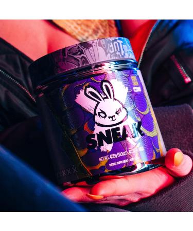 SNEAK Grape Crush Edition Energy Drink | In-Game Focus Boost | Zero Sugar, Low-Calorie & Vegan | 40 Servings, 400g - Buy Online on SooperMarket.com