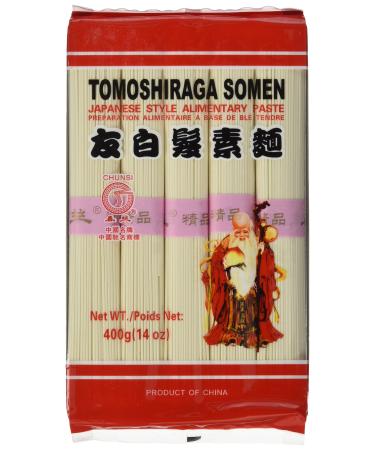 Chunsi wheat noodles (Tomoshiraga Somen) pack of 6 (6 x 400 g pack) 6 66.67 g (pack of 6)