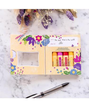 Burts Bees Beeswax Bounty Lip Balm Gift Set - 0.15 OZ | Natural Ingredients - Buy Online on SooperMarket.com