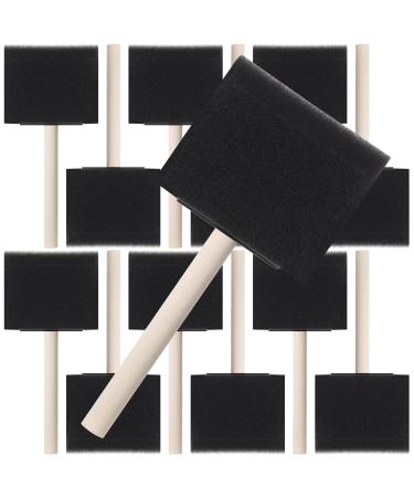 Bates- Foam Paint Brushes  3 Inch  12 pcs  Foam Brush  Sponge Brush  Sponge Brushes for Painting  Sponge Paint Brush  Foam Brushes for Staining  Paint Sponges  Sponge Paint Brushes for Painting.