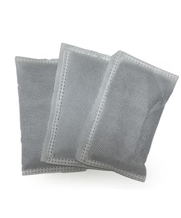 Nispira Activated Charcoal Odor Filter Refill Deodorizers 3 Packs for Trash Cans 8 Gallon and Larger, Compatible with Itouchless