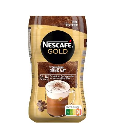 Nescaf Gold Type cappuccino creamy tender beverage powder made of soluble bean coffee creamy taste & intensive aroma caffeine -containing 1 -pack (1 x 250g) 1 piece (1 Pack)