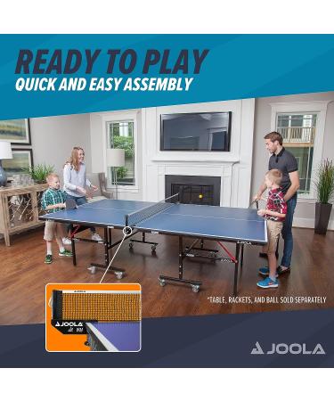 JOOLA WM Professional Table Tennis Net and Post Set - ITTF Tournament Approved | 72in Regulation Ping Pong Net - Buy Online on SooperMarket.com