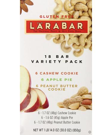 Larabar Variety Pack - 20 Count (Pack of 1) for Delicious Snacking Options - Buy Online on SooperMarket.com