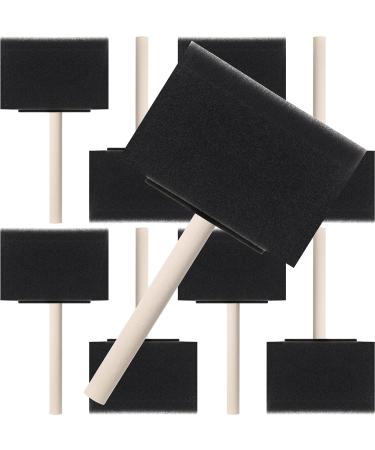 Bates 4 Inch Foam Paint Brushes - 8 pcs, Sponge Brushes for Painting and Staining - Buy Online on SooperMarket.com